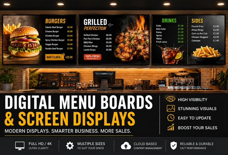 COMMERCIAL DIGITAL SIGNAGE